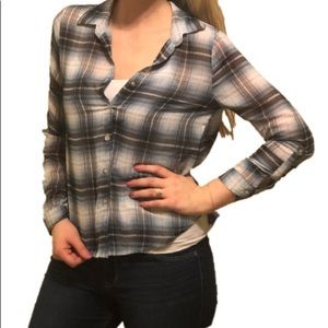 About a Girl | Flannel Button Down Shirt